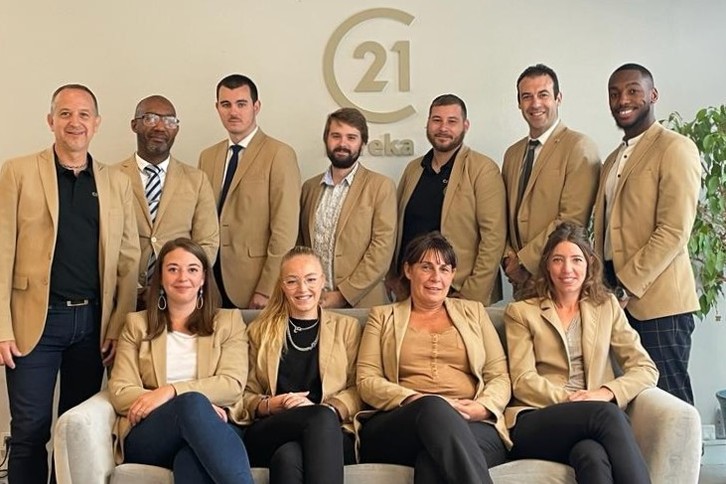 l'équipe de l'agence Eureka